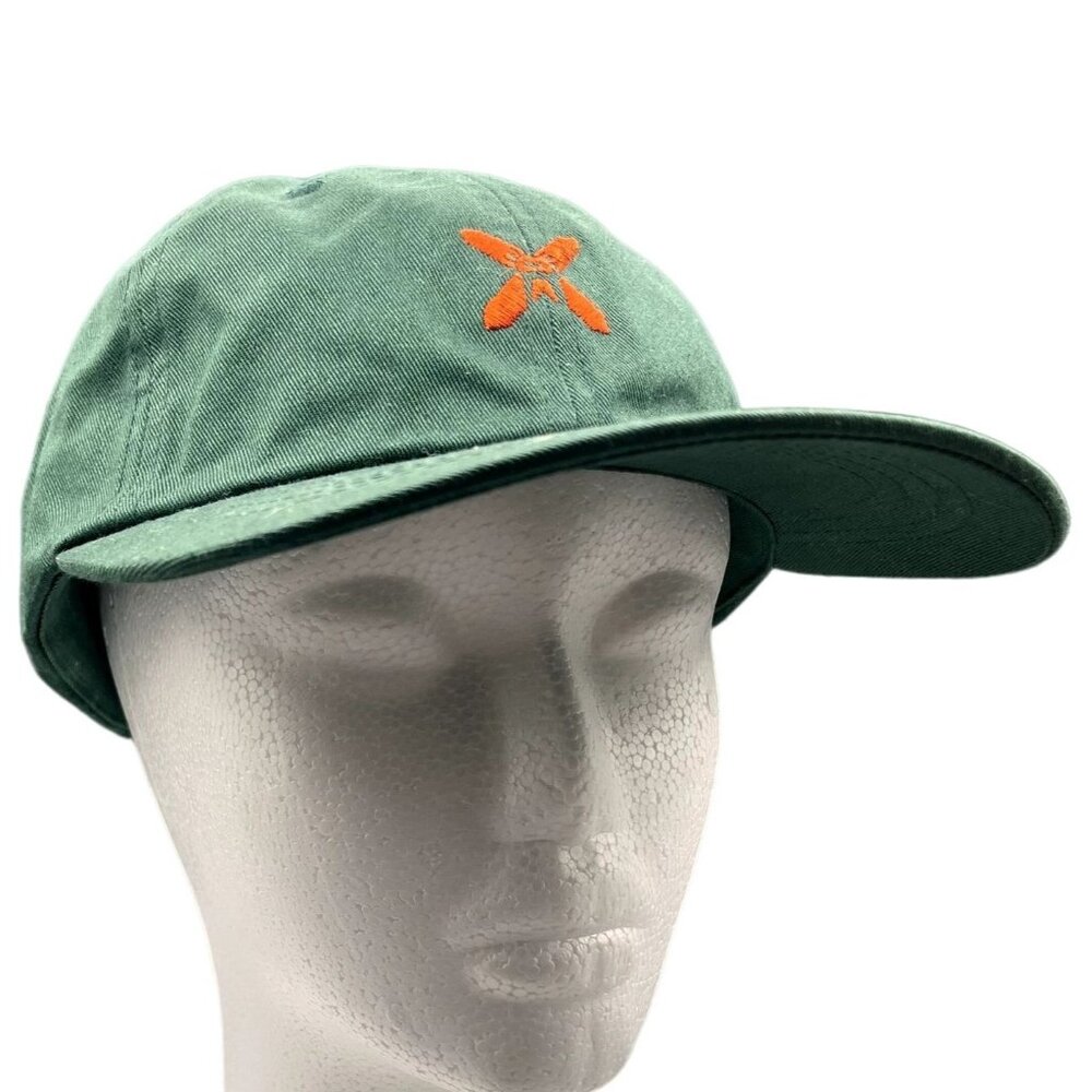 The Classics Green and Orange Logo Adjustable Strap Back Hat